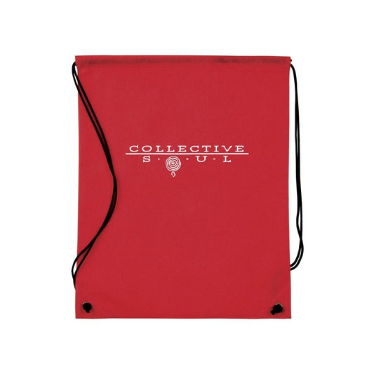 Drawstring Backpack, Red